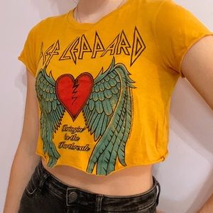 Graphic Band Tee- Def Leppard 1981 Tour